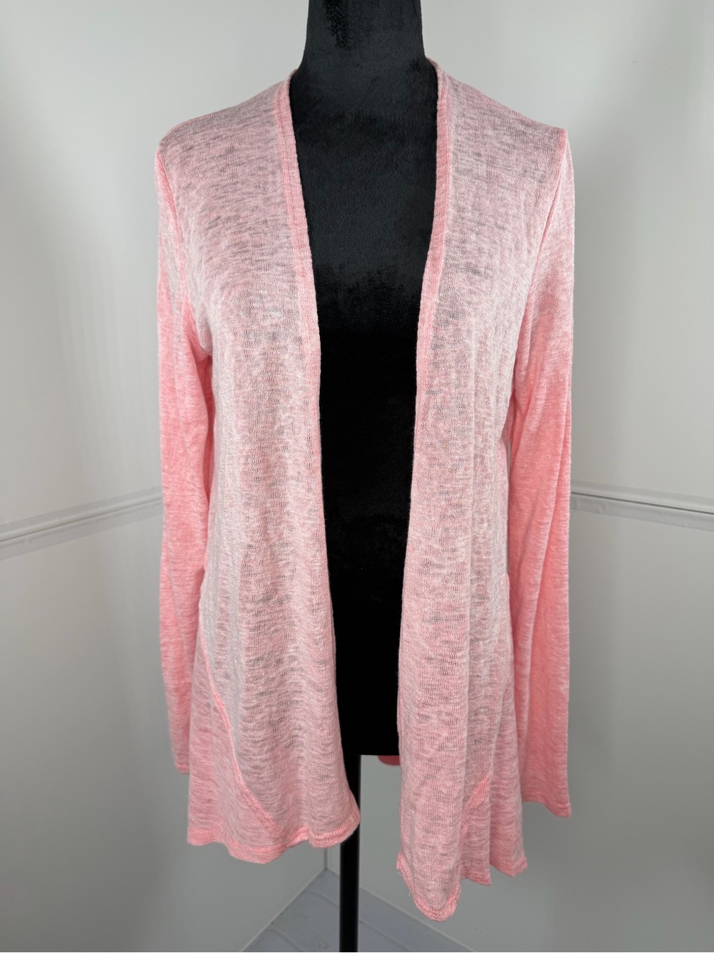 Chris & Carol Pink Soft Lightweight Cardigan - Size Medium
